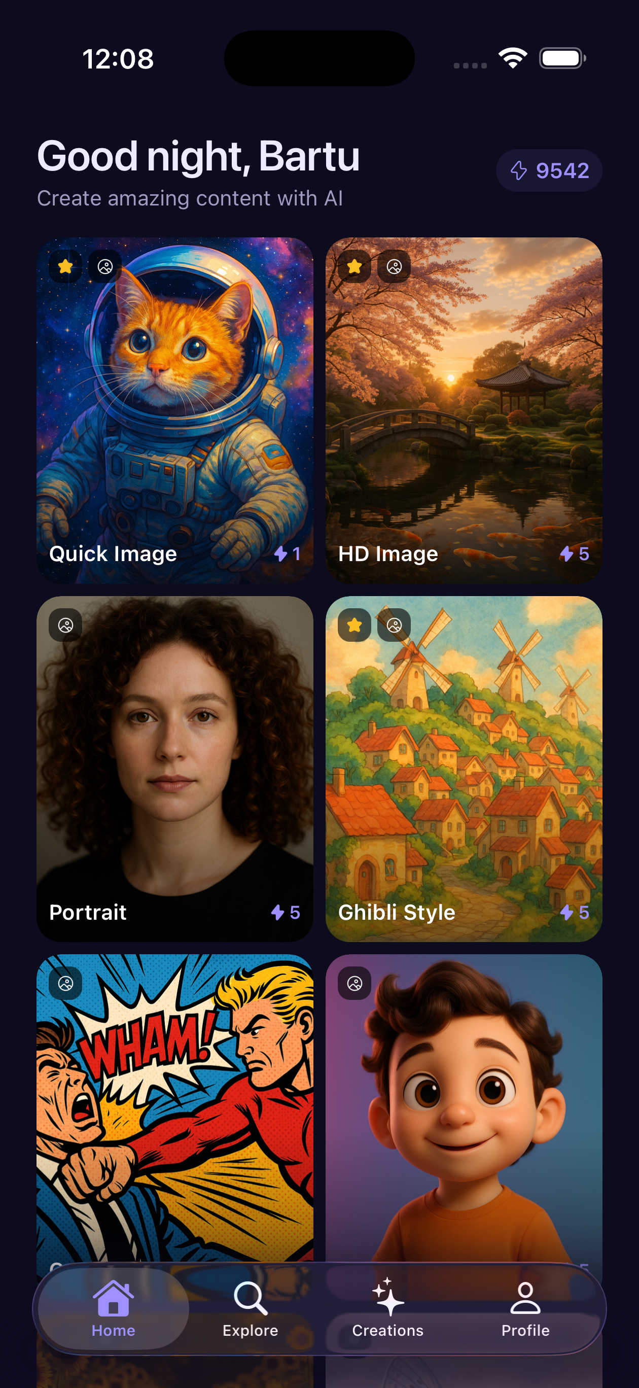 Clipzy template gallery